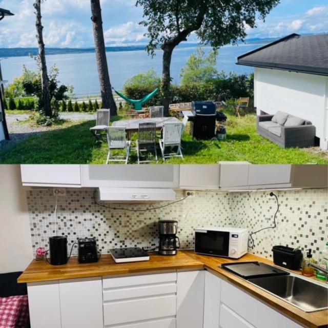 Nice Apartment With1 Bedroom Separate Living Room With A Sofa Bed And A Tiny Kitchen A Bathroom Located In Nordstrand Near By The Sea For 3 Guests With A Garden And Grill 5 Extra Guests With Extra Cost In The Cabin With Sea View Just Outside The Apar Oslo Buitenkant foto